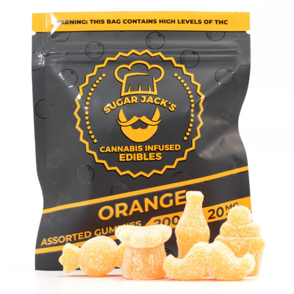 Buy Sugarjacks Assorted THC Gummies Orange 200Mg Online Buy Sugarjacks Assorted THC Gummies Orange 200Mg Online