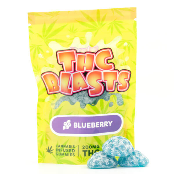Thcblasts 200Mg Thc Blueberries 1