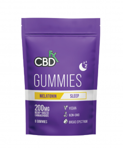 Buy CBDfx Melatonin CBD Sleep Gummies 200mg CBD(8 Count Pack) Online