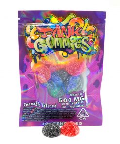 Buy Dank Gummies Berries 500mg THC Online