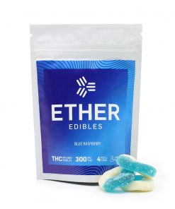 Buy Ether Edibles Blue Raspberry 300mg Online in Canada - Nupep Shrooms