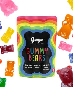 Buy GANJA EDIBLES – GUMMY BEARS 150MG (ASSORTED FLAVOURS) Online