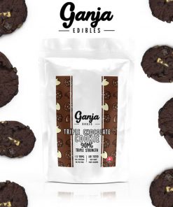 Buy Ganja Edibles Triple Chocolate Cookie Online