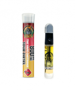 Buy Golden Monkey Extracts – Premium 800MG THC Cartridge – Sour Diesel Online