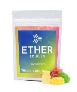 Buy Ether Edibles Sour Gummy Bears 180mg Online in Canada - Nupep Shrooms