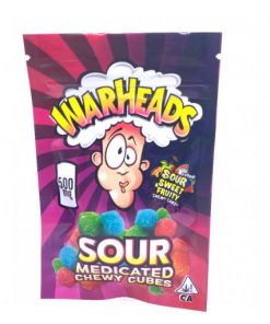 Buy Warheads Sour Chewy Cubes 500mg THC Online
