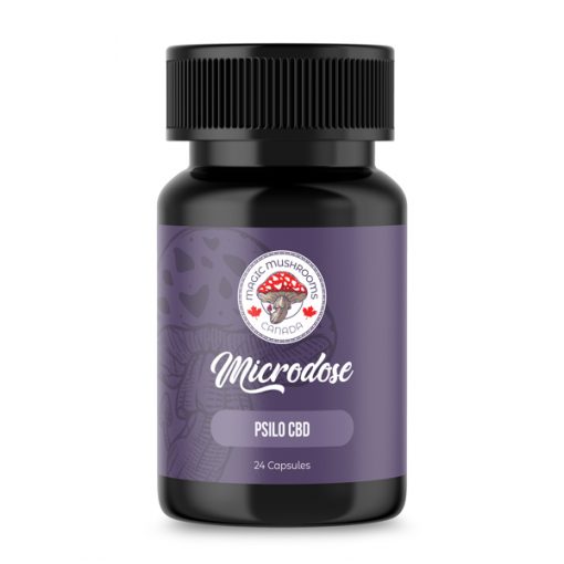 Buy Psilo CBD Microdose Capsules (24) | Magic Mushrooms Canada Online