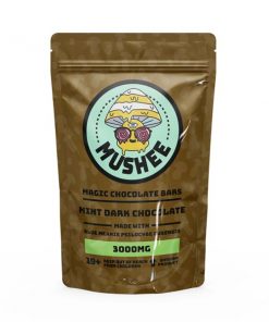 Buy Magic Mushroom Mint Dark Chocolate Bar- 3000MG – Mushee Online