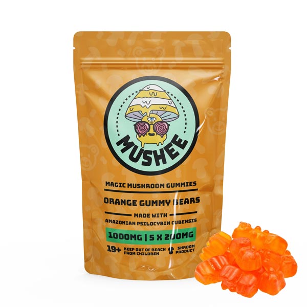 Buy Magic Mushroom Gummy Bears – Orange- 1000MG – Mushee Online Buy Magic Mushroom Gummy Bears – Orange- 1000MG – Mushee Online