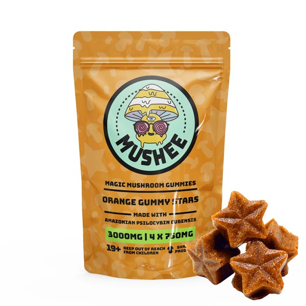 Buy Magic Mushroom Star Gummies – Orange- 3000MG – Mushee Online Buy Magic Mushroom Star Gummies – Orange- 3000MG – Mushee Online