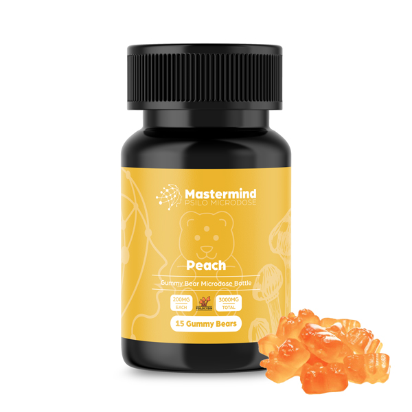 Buy Mastermind Psilo Magic Mushroom Gummy Bear Microdose – 3000MG – Peach Online Buy Mastermind Psilo Magic Mushroom Gummy Bear Microdose – 3000MG – Peach Online