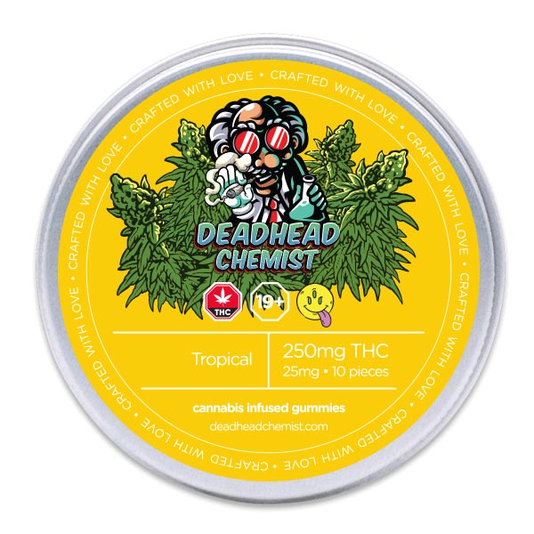 Buy Deadhead Chemist 500MG THC Tropical Gummy Online