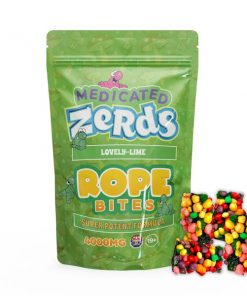 Buy Medicated Zerds Rope 4000MG Mushroom – Lime Online