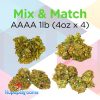 Mix And Match Bud Aaa 1Lb 4Oz X 4 11