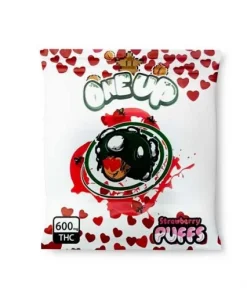 One Up Strawberry Puffs