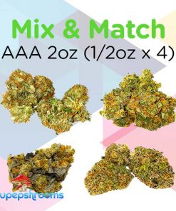 Mix and Match AAA2oz Weed (1/2oz x 4)
