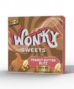 Wonky Sweets Peanut Butter Blitz 3000Mg