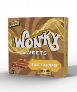 Wonky Sweets Twisted Toffee 3000Mg