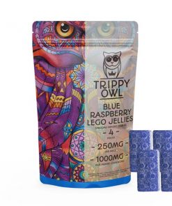 Blue Raspberry Lego Jellies – 1000mg – Trippy Owl