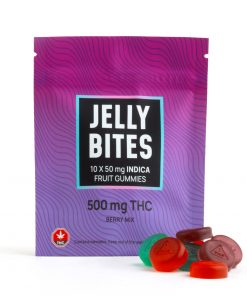 Twisted Extracts – Indica Extra Strength Jelly Bites (500MG THC) – Berry Mix
