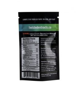 Alternative view of Twisted Extracts Mango 1:1 Jelly Bomb THC/CBD