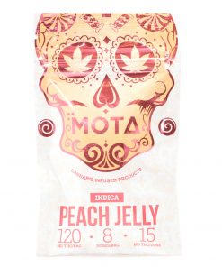 Mota Indica Peach Jelly 120mg THC