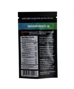 Alternative view of Twisted Extracts Orange 1:1 Jelly Bomb THC/CBD