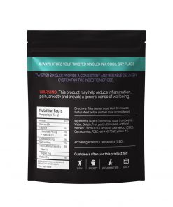 Alternative view of Twisted Extracts Raspberry Lemonade High Dose (1200mg CBD)