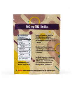 Alternative view of Twisted Extracts –Indica Salted Cara-Melts (300MG THC)