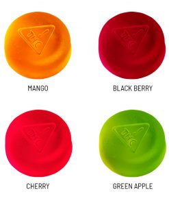 Alternative view of Twisted Extracts – Sativa Extra Strength Jelly Bites (500MG THC) – Fruit Punch Mix