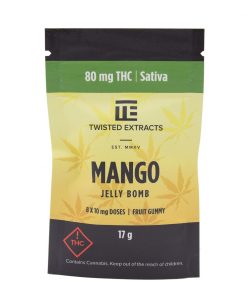 Alternative view of Twisted Extracts – THC Jelly Bomb (80mg)