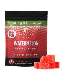 Twisted Extracts Watermelon High Dose Sativa (1200mg THC)