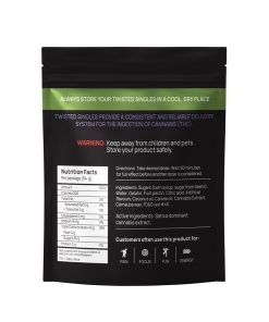 Alternative view of Twisted Extracts Watermelon High Dose Sativa (1200mg THC)