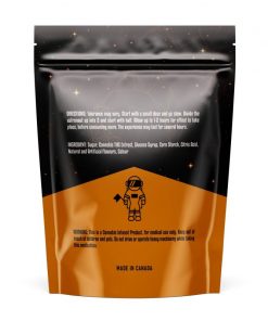 Alternative view of Faded Cannabis Co. Orange Orbit Astronauts 600mg THC