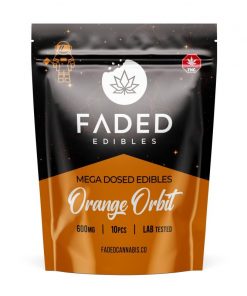 Faded Cannabis Co. Orange Orbit Astronauts 600mg THC