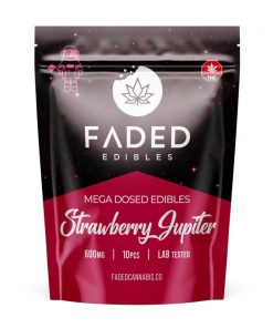 Faded Cannabis Co. Strawberry Jupiter Astronauts 600mg THC