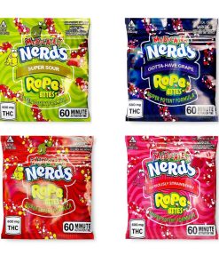 Nerdys Rope Bites 600MG THC