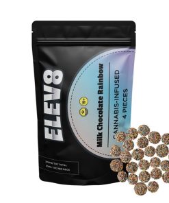 Milk Chocolate Rainbow 200mg THC- Elev8